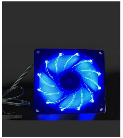 EWAIDI RGB LED PWM 3 Pin 9CM Computer Case Fan Silent 90MM CPU Cooling Quiet PC Cooler 12V DC