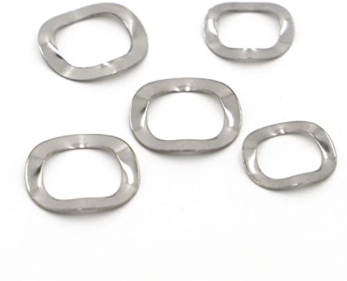 Rondelle ondulée, rondelle élastique en acier inoxydable 304, trois rondelles ondulées M3 M4 M5 M6 M8 M10 M12 M14 M16 M19 M23 M25 M27 M31(10pcs M31x39x0.4)