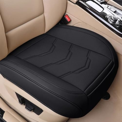 Auto Sitzkissen Für Hyundai Tucson 2021-2025, Vordersitzkissen Sitzauflage Atmungsaktiv rutschfest Stützpolster Autositzschoner Innen Zubehör,A/Black