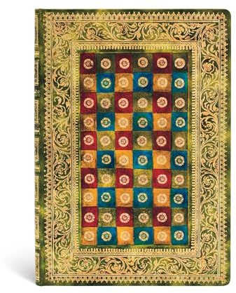 Paperblanks Morgen in Venedig Verde Notizbuch Midi Liniert: Lined Midi (Venetian Mornings)