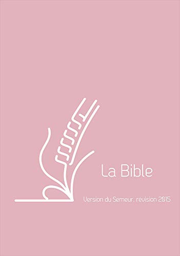 Bible semeur poche couverture vivella rose zip