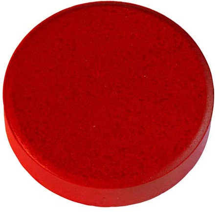 Franken Tempera-Blöcke, Ø 44 mm, 5 STK., dunkelrot - Farbblöcke Wassermalfarbe