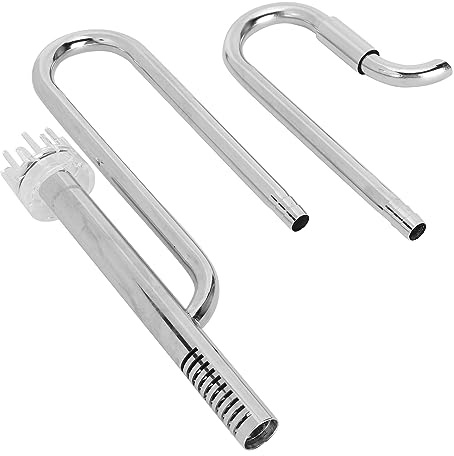 Pssopp Skimmer de Superficie de Acuario Tanque de Peces de Acero Inoxidable Tubo de Flujo de Entrada película de Aceite Filtro de Skimmer para Acuario Tanque plantado(#2)