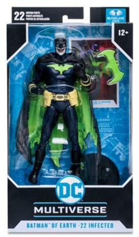McFarlane Toys, DC Multiverse Batman of Earth-22 infekterad 7 tum actionfigur, samlarobjekt DC serietidningsfigur med unikt samlarkaraktärskort – åldrarna 12+