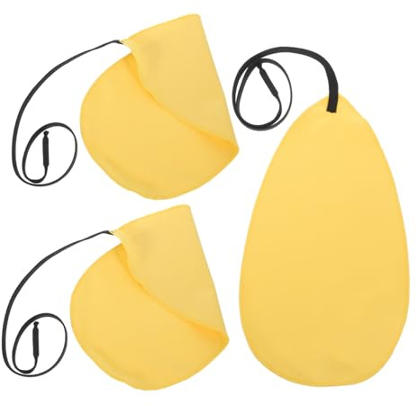 Parliky Juego De Paños De Limpieza Para Instrumentos Musicales, 3 Piezas De Microfibra Amarilla, Para Clarinete, Saxofón y Flauta, Absorbentes y Duraderos, Adecuado Para Mantenimiento y Cuidado