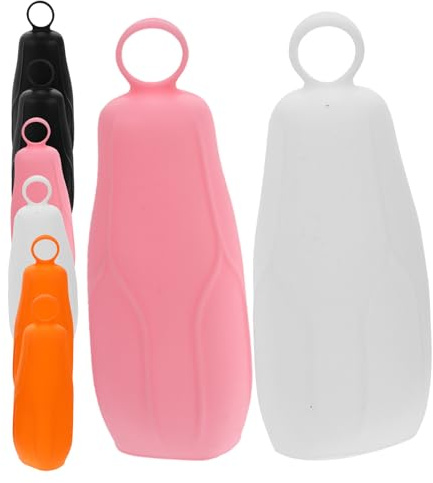 Healifty Copertura in Silicone Per Articoli Da Toeletta a Tenuta Stagna 8 Pezzi Set Maniche Elastiche Per Bottiglie Da Viaggio Riutilizzabili Per Contenitori Di Shampoo e Lozione in Viaggio