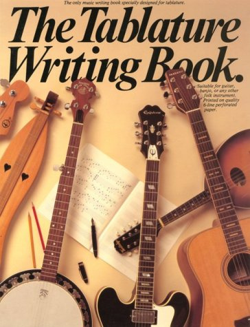 The Tab Writing Book. Notenpapier.