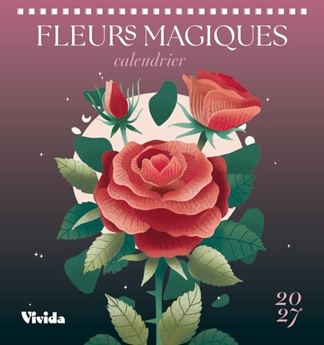 Calendrier de table 2027 - Fleurs magiques