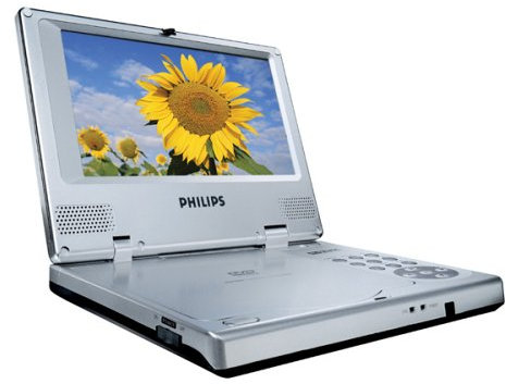 Philips PET 700 Portable DVD Player with 7 Display