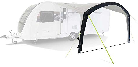 Kampa Portable Sun Shelter - Sunshine AIR Pro 400 White/Black - Weathershield Pro Fabric - Inflatable Sun Sail - Providing Temporary Shade During Outdoor Activities
