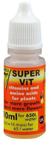Fertilizante Estimulador Hesi Supervit Floración Crecimiento para Cultivos de Cannabis y Marihuana. Mejora su Crecimiento y Floración. Aditivo. Producto CE. 10ml