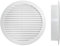A2ZWORLD Griglia di Ventilazione Rotonda, Griglia Aerazione In Plastica, Griglia di Espulsione dell'aria, Dotato di Zanzariera, Colore Bianco, Made In Italy (Ø100mm H25mm Foro 80mm)