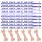 200 Pieces Strips Nasales, Anti Ronflement Nasal Strips Ecarteur Dilatateur Bandes Nasal Améliore le Sommeil pour Aider à Sport, 66 x 19 mm