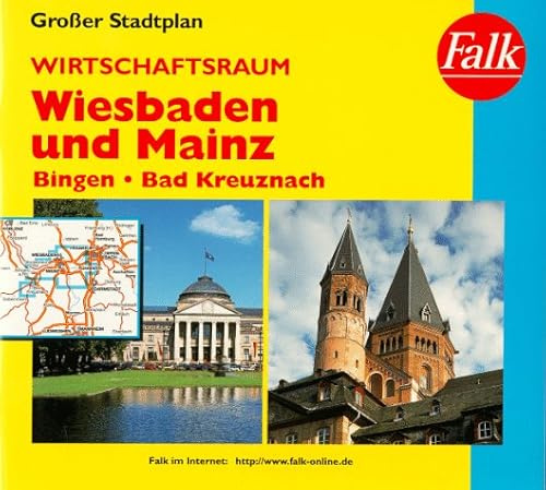 Falk Pläne, Wirtschaftsraum Wiesbaden und Mainz