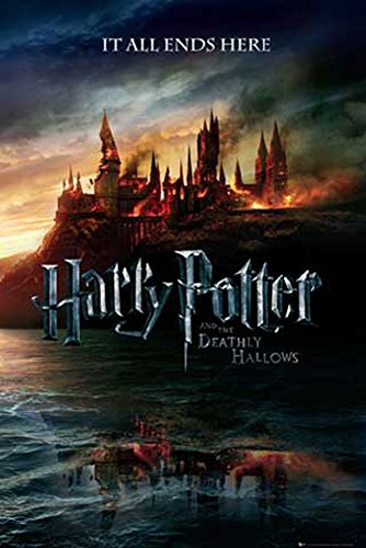 Harry Potter - 7 - Teaser - Filmposter Kino Movie und die Heiligtümer des Todes - Grösse 61x91,5 cm + 2 St Posterleisten Kunststoff 62 cm transparent