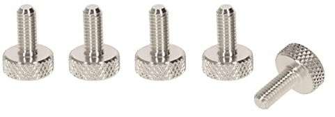 Precisiongeek Vis à oreilles Aluminium M5 x 10mm Lot de 5
