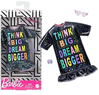 Barbie Set Dream Bigger Mattel GHW87 | Trend Mode Puppen-Kleidung