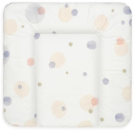 BONKY® Wickelauflage 75x72 cm - weiche Wickelunterlage - Baby Wickeltischauflage - Wasserdischt - Abwaschbar - Made in EU - 100% Oeko TEX - Mono 5A