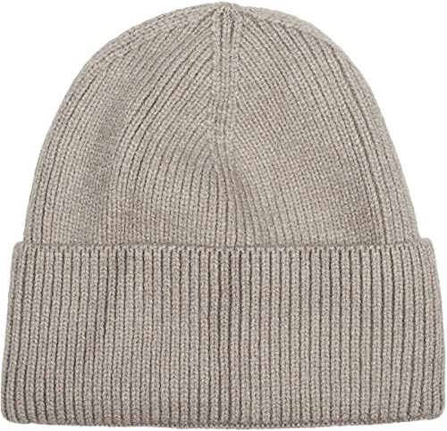 styleBREAKER Unisex Beanie Strickmütze Rippenmuster Krempe | Doppelt gestricktes Gewebe für optimale Wärmeisolation an kalten Tagen. Elastischer Umschlag, passend für 56-59 cm Umfang.