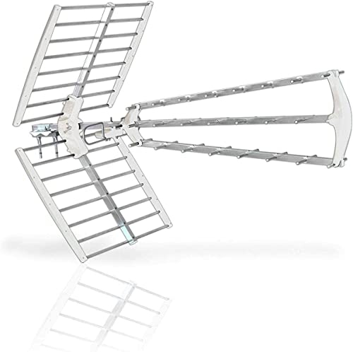 ELETTROFERRO SH45/TU-ANTENNA 45 ELEMENTI/Lte 4G PER DIGITALE TERRESTRE UHF HD TV-PRONTA ALL'USO IN SOLI 5 SECONDI
