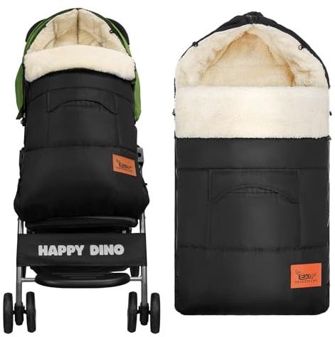 EAQ Cosytoes Footmuff Baby footmuff Fleece Lined Cosytoes Warm Washable Universal Pushchair Footmuff