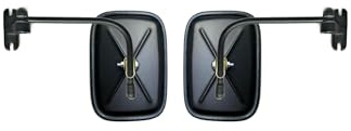 MelTruck® 2 x ytterspegel, sidospegel, 175 x 120, diameter 10, lastbil, traktor, spegelhållare, spegelarm