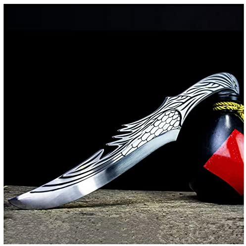 Coltello da Cucina Professionale Ultra Affilato - Coltelli da Cucina Acciaio Inox con Fodero in Pelle - Coltello Giapponese Forgiato a Mano