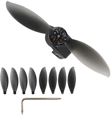 LILYY Zubehör für Drohnen 4 Paar Anafi Propeller Faltpropeller for Parrot Anafi Drone Ersatzteile CW CCW Blade Ersatzpropeller mit Tool AB Blade