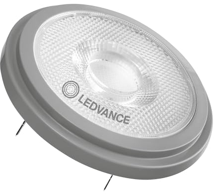 Ledvance Superior LED-Spot Reflektor G53 AR111 11.7W 800lm 24D - 927 Extra Warmweiß | Höchste Farbwiedergabe - Dimmbar - Ersatz für 75W, Weiß