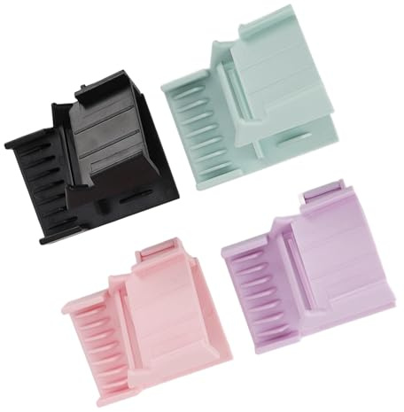 TARSHYRY 4 Pcs Hair Clipper Guards with Positioning Comb,Professional Guard Comb,Cutting Guides Removes Split Ends Fits for Most Clippers,Hair Trimmer Replacement