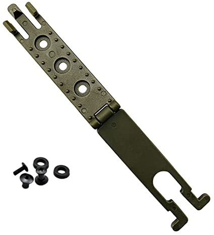 ZAYIUKI Clip per fodero per coltello,Fodero per coltello K Fodero Sistema di clip in vita Fodero Clip posteriore Fodero Clip per trasporto Fodero K Fibbia Molle