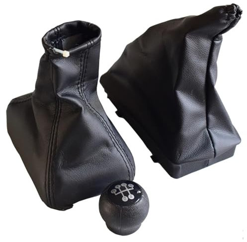 IUKMRT Schaltknauf Für OPEL Für Corsa C Für TIGRA B Für Combo C Auto Anti Slip Parkplatz Hand Bremsmanschette Und Schaltknauf Auto Schaltknauf (Farbe : Combo 3Pcs)