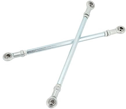 Acouto Varilla de de Marchas de 8 Mm Varilla de de Longitud Ajustable Varilla L de 280 Mm 310 Mm Apto para Palanca de Cambios de Moto de Cross Varilla de de Marchas Varilla Extremos