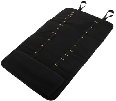 TOYANDONA Borsa Per Da Chef Portatile Scomparti Multipli Per Utensili Da Cucina Design Arrotolabile e Protezione Per Per Campeggio e Cucina All Aperto