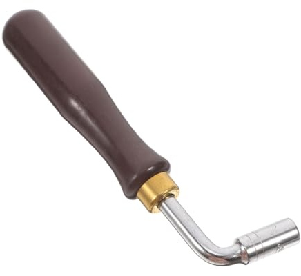 Hackbrettschlüssel 401/402, Professionelles Instrumentenschlüssel Satz | Braun, Edelstahl und Kunststoff, Leicht und Kompakt, Handlich für Präzises Stimmen