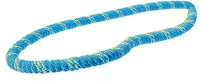 Ronyme Aro de Fitness Aro Ponderado Círculo Abdominal Equipo Portátil Plegable Hecho de Poliéster Y Alambre de Acero Adecuado para Entrenamiento Corporal 1.4, Azul