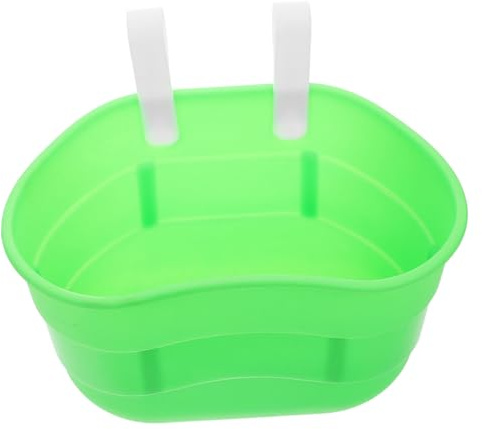 TOYANDONA Cestino Anteriore per Bici per Bambini Gancio, Plastica Robusta Resistente, Ampio Spazio Portaoggetti, Accessorio Sicuro per Mountain Bike e Veicolo a Tre Ruote, per Giovani Ciclisti