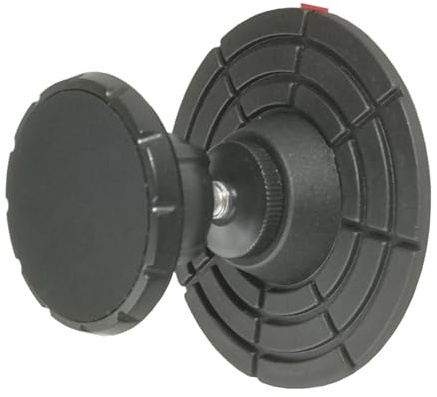 PURPLELILY Support de téléphone à ventouse réglable à plusieurs angles - Base antidérapante - Interfaces générales de 17 mm - Support adhésif pour caméra d'action tout-terrain