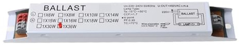 ballast électronique Ballast électronique T8 à large tension for lampe fluorescente, 2021-220-240V AC 36W