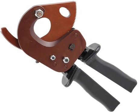 Yctze J40A Ciseaux à Câble à Cliquet de qualité Industrielle de 300 mm² – Câbles Blindés en Cuivre et Aluminium Robustes – Outil de Coupe sans Effort avec Lame Forgée