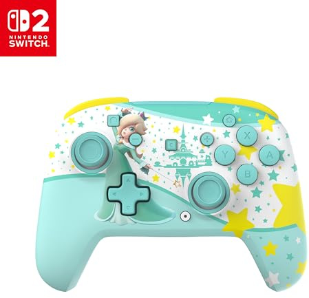 Turtle Beach Rematch kabelloser Controller: Rosalina Nintendo Switch 2 | Nintendo Switch OLED, TMR-Thumbsticks, 40-Std.-Akku, 2 belegbare Rücktasten, Bewegungssteuerung, Rosalina