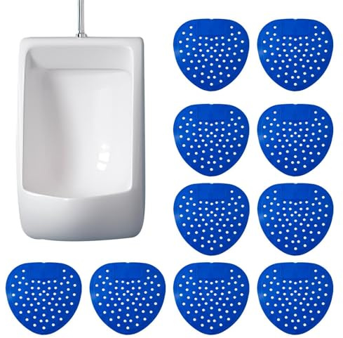 Urinal Fragrance Protection Inserts - Eco-friendly Absorbent Mat, Fresh Odor Control, and Durable Cleaning Assist Function Optimization