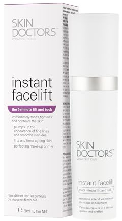 Skin Doctors Instant Facelift Serum | Matte Finish Make-up Primer | Smooths Fine Lines & Wrinkles | Tones & Lifts Skin | 30ml