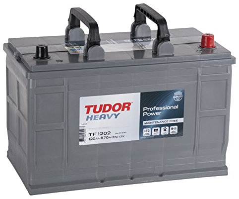 TUDOR Batería 120, Ah 870, A/EN TF1202 L 349mm B 175mm H 235mm Compatible con IVECO Daily VI Furgón DAILY VI Caja/Chasis DAILY IV Furgón/ranchera familiar DAILY V Furgón/ranchera familiar