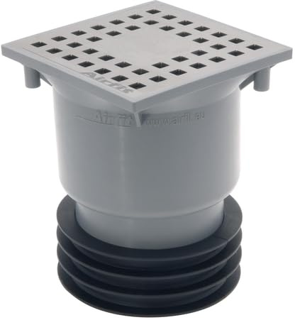 Airfit Universal Bodenablauf Profi höhenverstellbar und drehbar mit Lamellendichtung