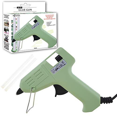 ALIX - POPCPP - Mini Pistolet à Colle + 2 Bâtons de Colle