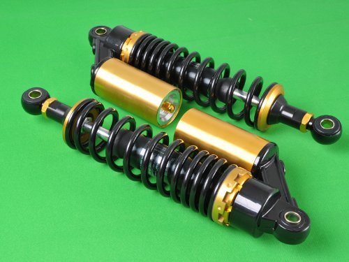 Wotefusi 1 Paire des Amortisseurs de Suspension a Air 12.5 320mm Bout Anneau Universel pour Scooter ATV Quad Dirt Sport