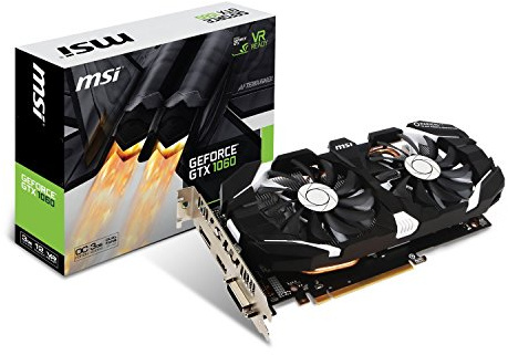 MSI NVIDIA GeForce GTX 1060 3GT OC 3 GB GDDR5 memory PCI Express 3 Dual Fan Graphics Card