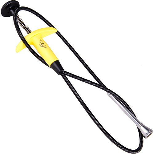 Outil de préhension flexible 2 en 1 - Avec griffes - Système de pression de ressort - Avec levier magnétique - 94 cm - Extra long