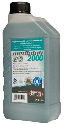 Medialub 2000 Bio, Olio per Catena Motosega, 1 L